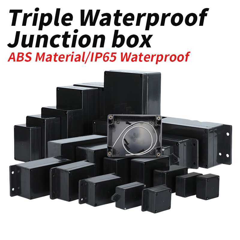 ABS Plastic Black Triple Water - مراجعة Outdoor Power Outlet Box وسعره