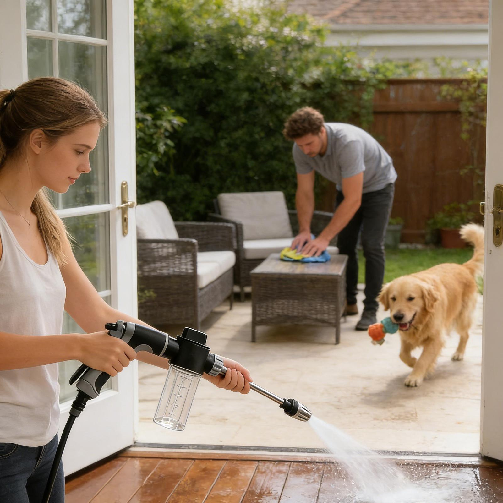 Professional Garden Water Spra - مراجعة Outdoor Power Washer وسعره
