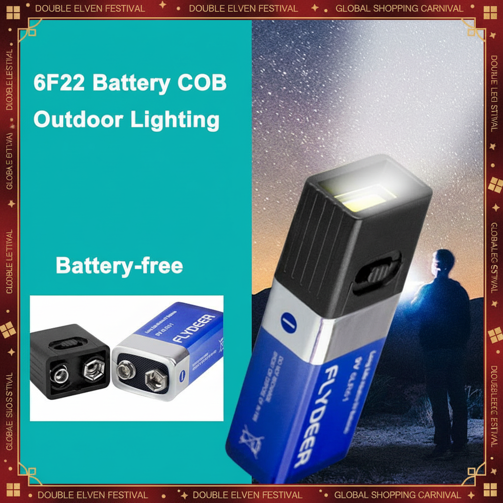 6F22 Battery Powered Mini Port - مراجعة Outdoor Power Not Working وسعره