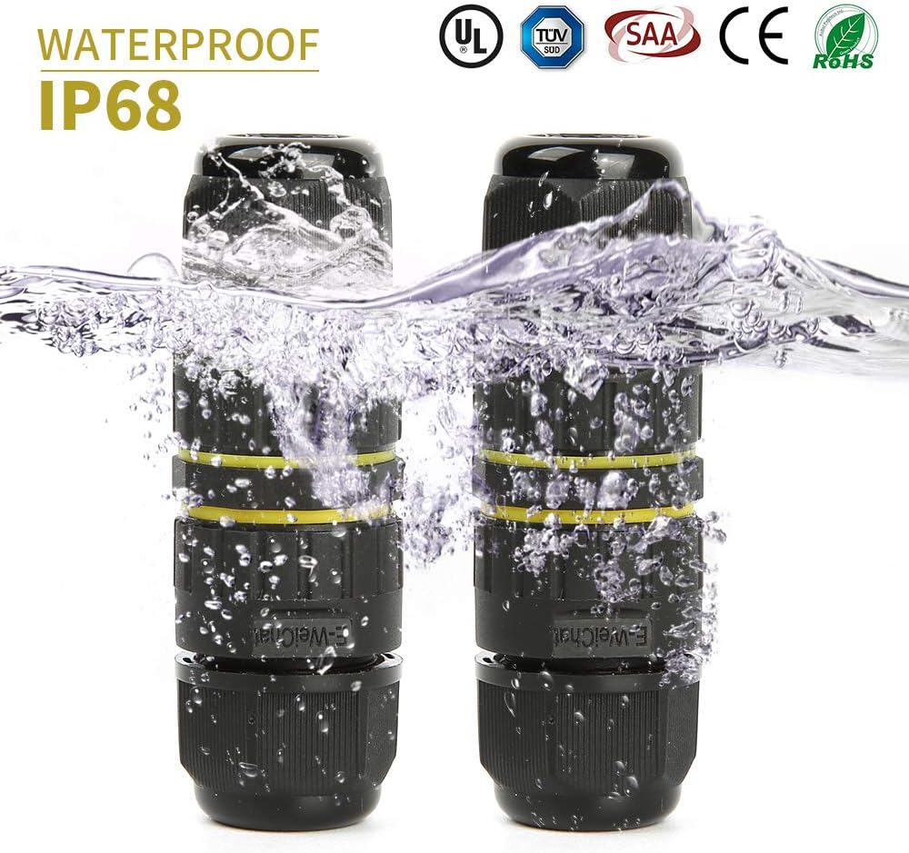 M16 2PIN 3PIN IP68 Waterproof  - مراجعة Outdoor Power Wire وسعره
