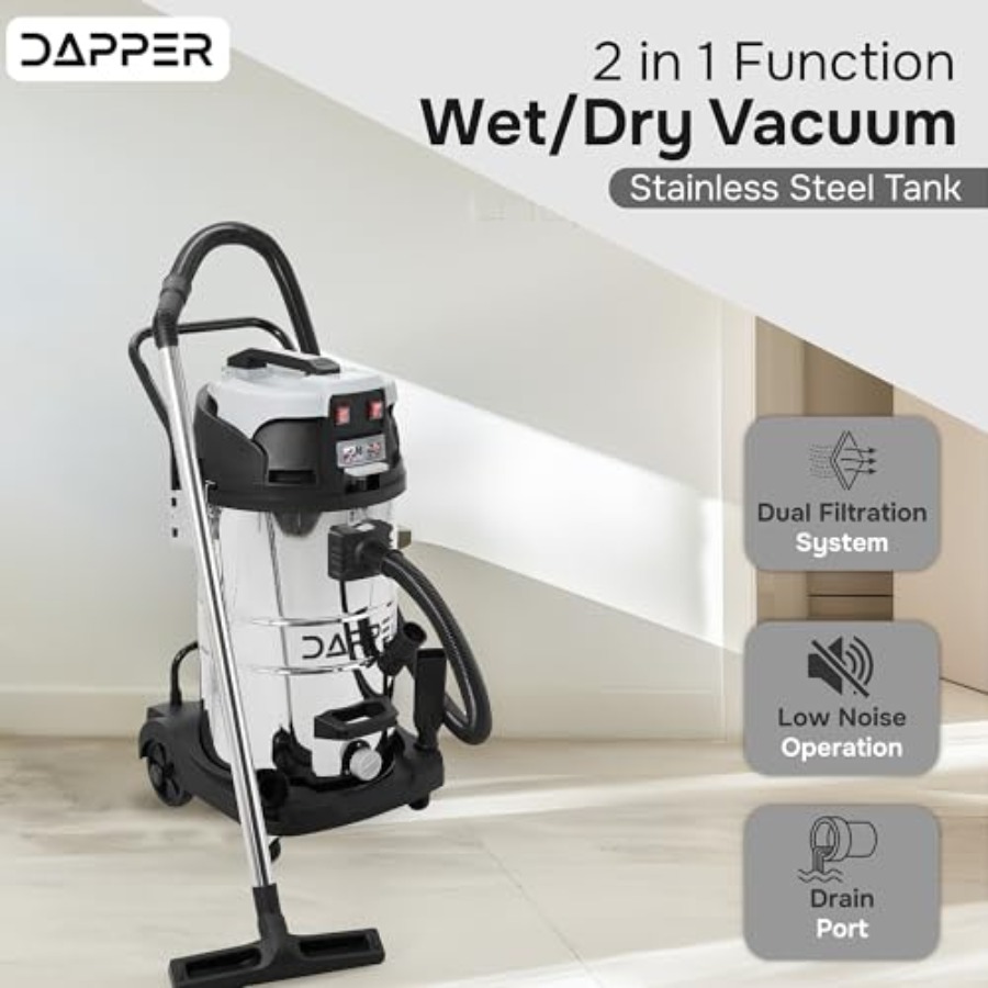 lon 8.5 Peak HP Wet/Dry Vacuum - مراجعة Wet Dry Vacuum Shop وسعره