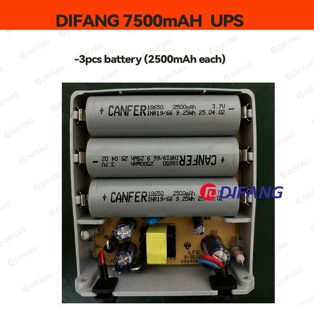 DIFANG 7500mAH UPS Battery Pow - مراجعة Outdoor Power Adapter Wyze وسعره