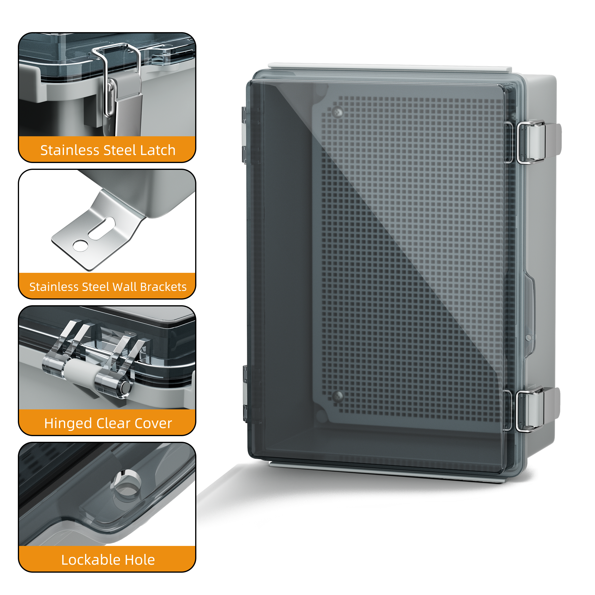 Clear Electrical Enclosure Box - مراجعة Outdoor Power Outlet Box وسعره