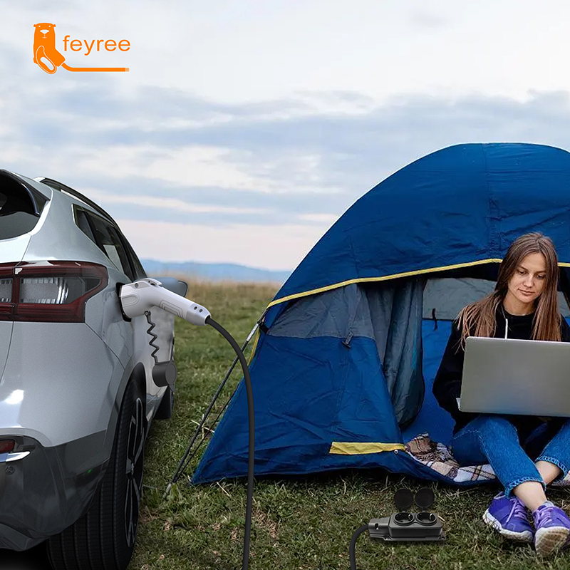 feyree Type1 16A Charger Cable - مراجعة Outdoor Power Plug وسعره