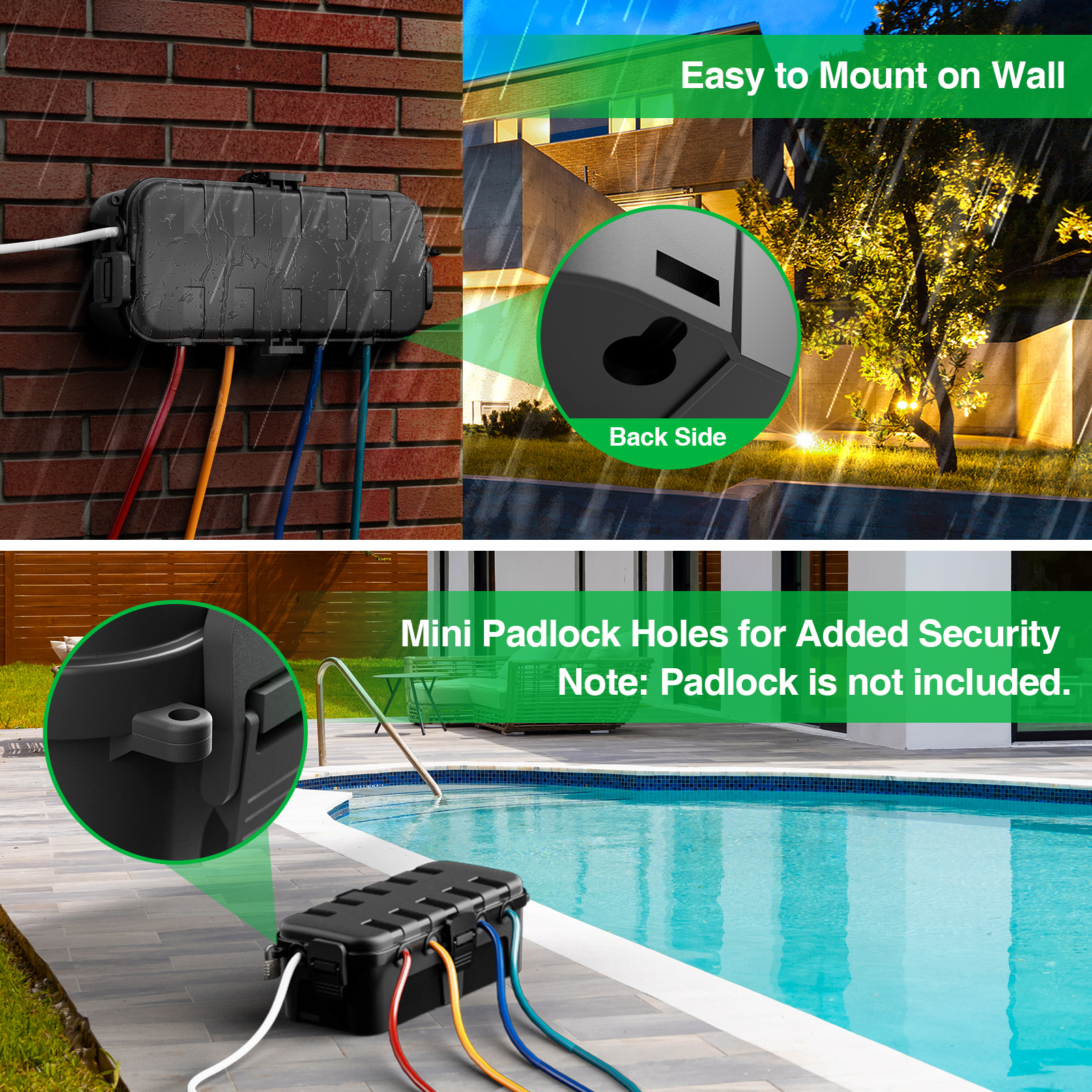 Medium Outdoor Electrical Box, - مراجعة Outdoor Power Plug وسعره