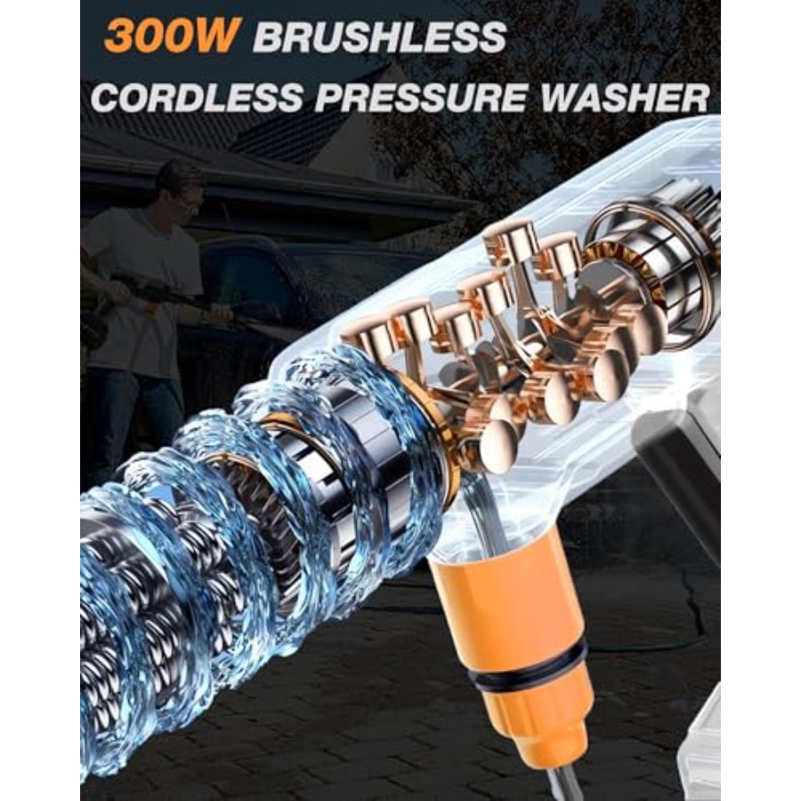 Home portable handheld car was - مراجعة Outdoor Power Washer وسعره