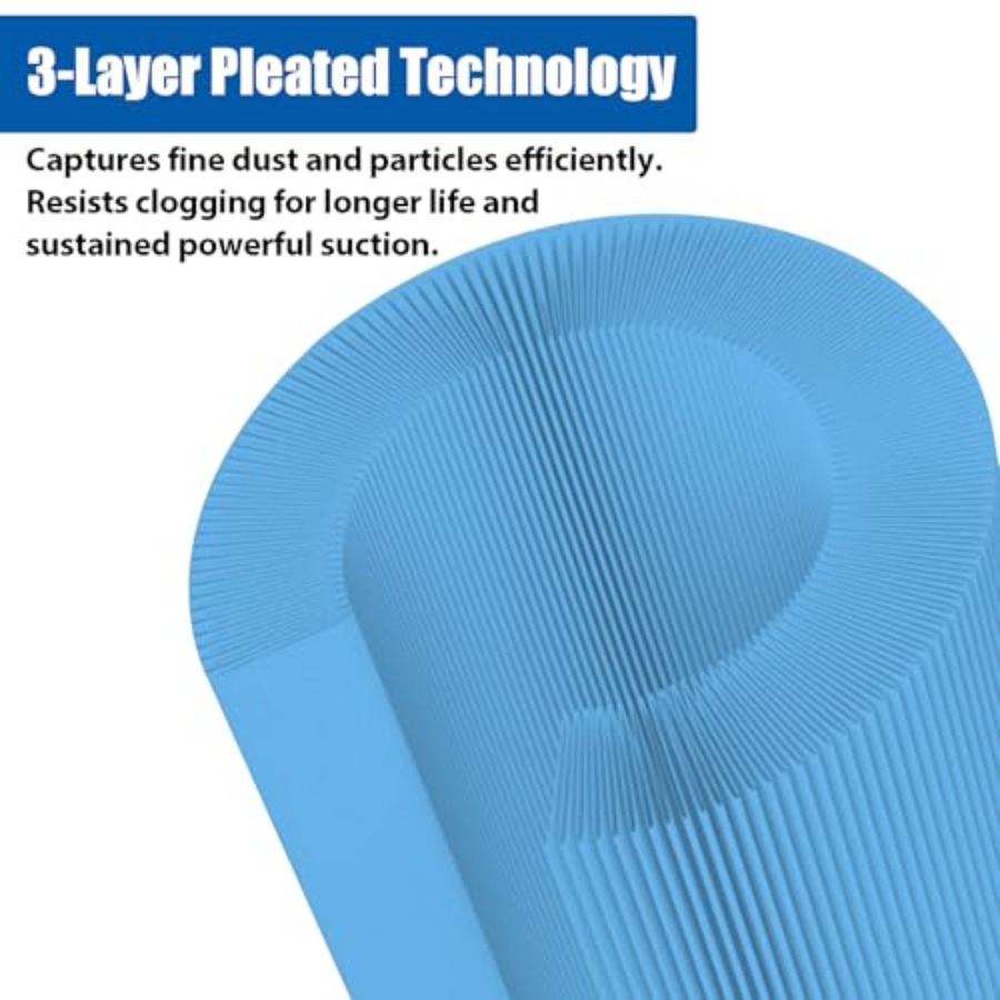 2 Pack 3-Layer VF5000 Replacem - مراجعة Wet Dry Vacuum Shop وسعره