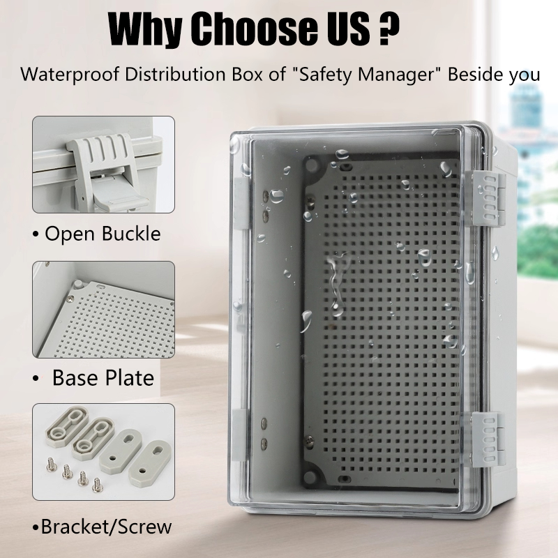 IP66 Electrical Plastic Enclos - مراجعة Outdoor Power Outlet Box وسعره