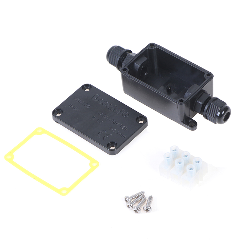 2 Way Outdoor Waterproof IP66  - مراجعة Outdoor Power Wire وسعره