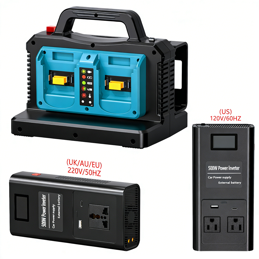 Power Inverter for Makita/Bosc - مراجعة Outdoor Power Plug وسعره